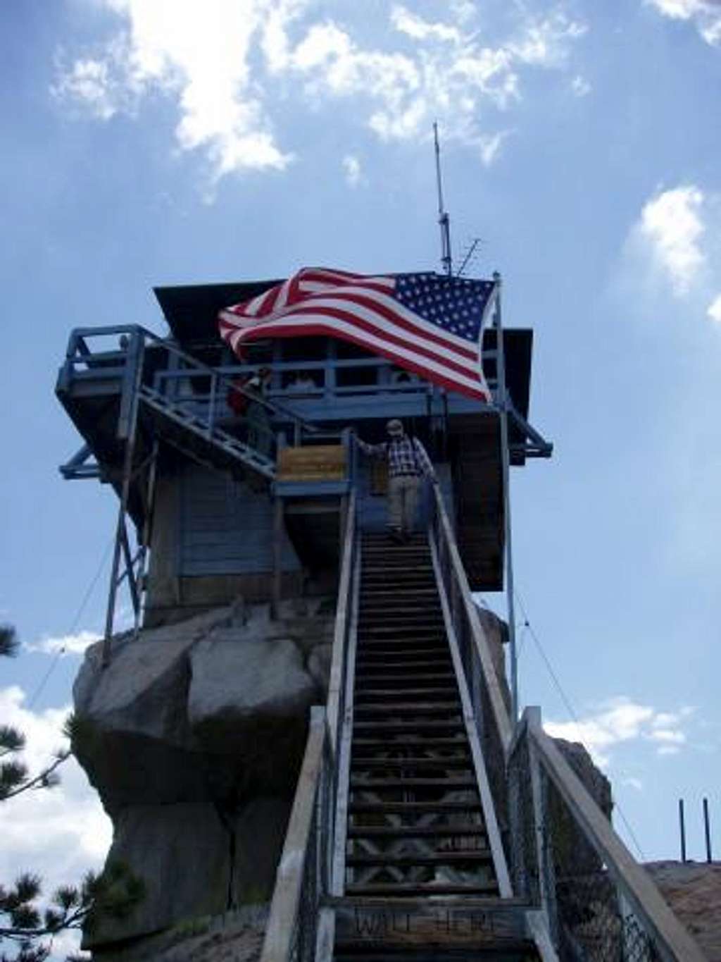 The Needles Fire Lookout