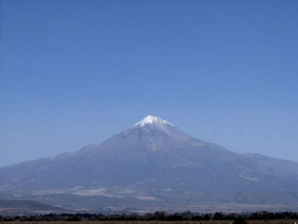 Pico de Orizaba and Sierra...