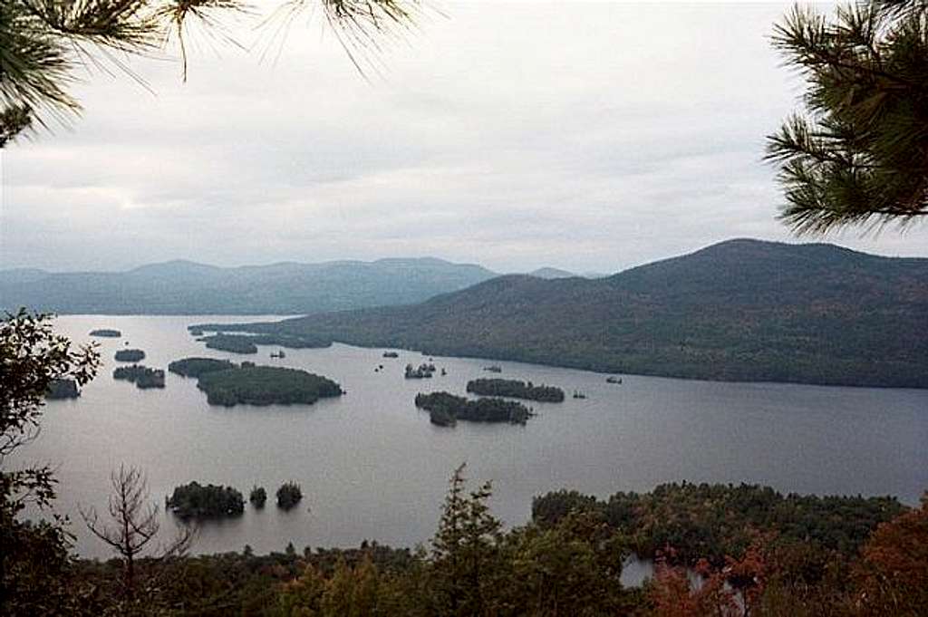 Lake George & the islands...