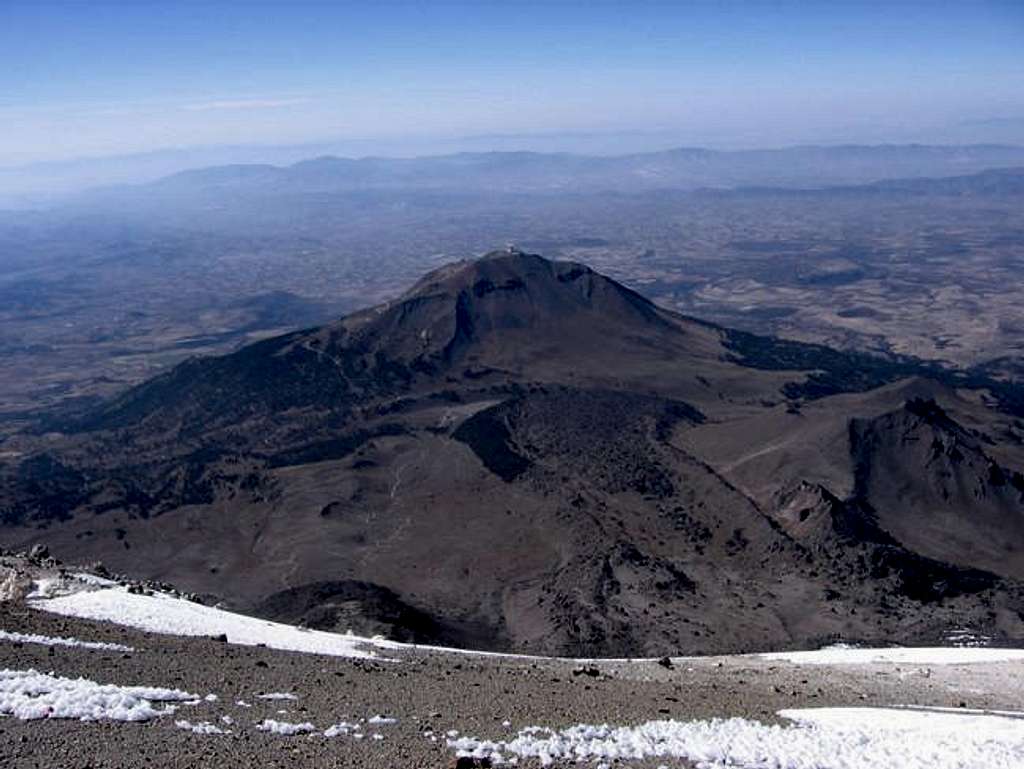 From the summit of Pico de...