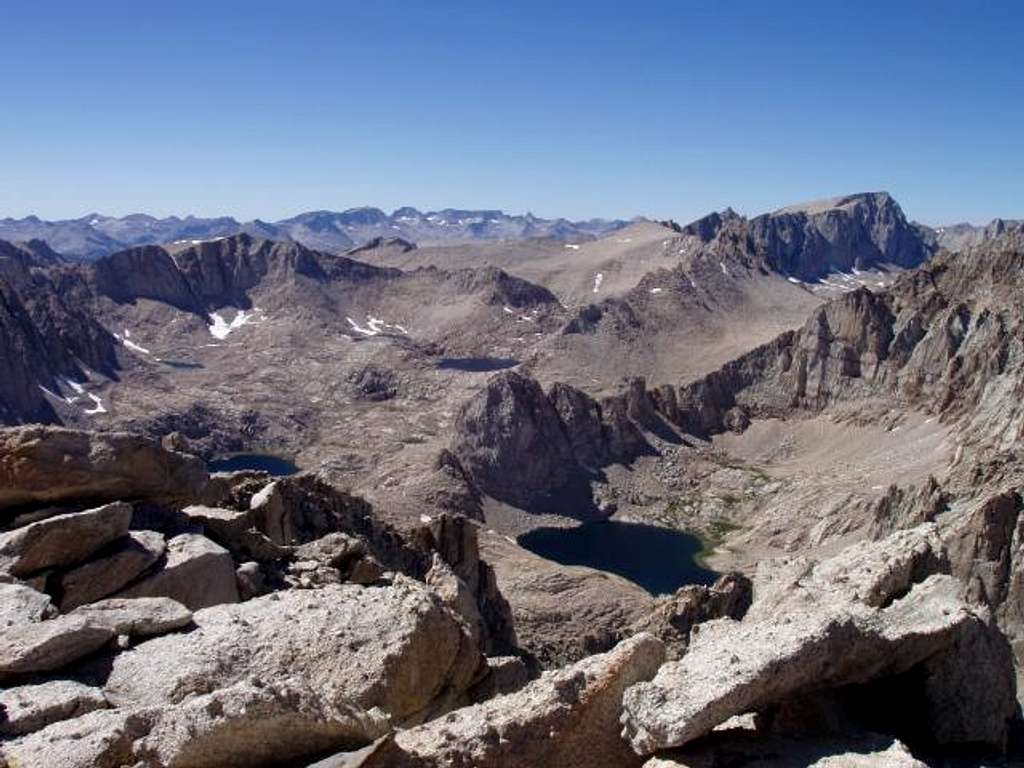 Mt. Whitney is on the far...