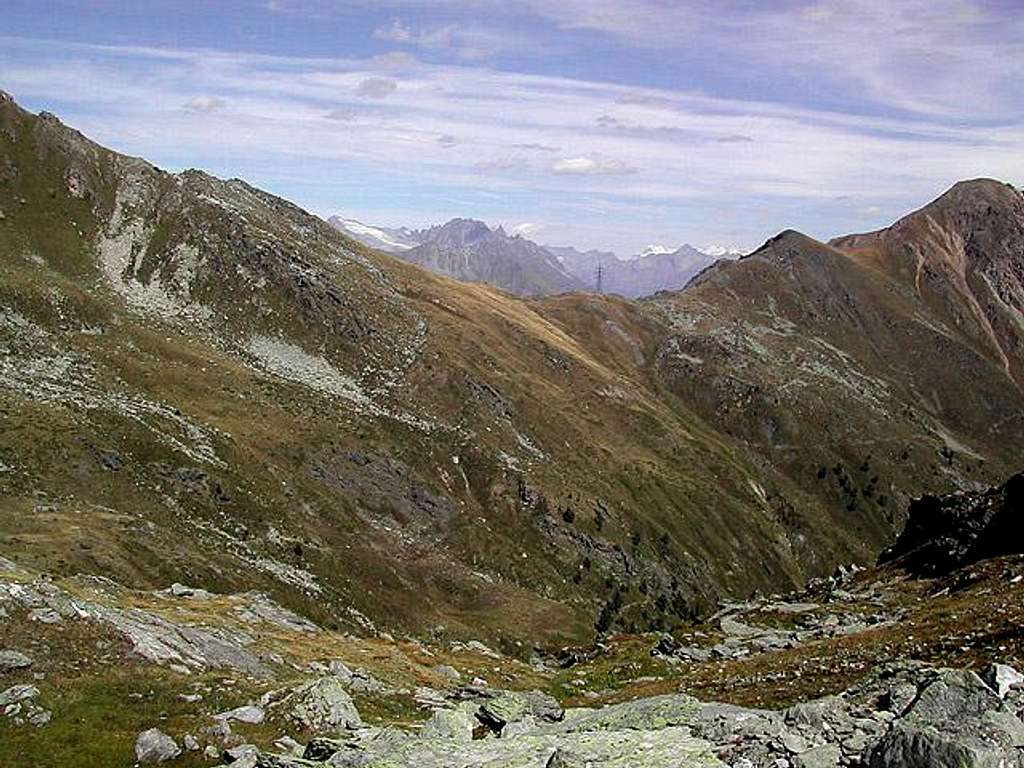  The saddle of Colle Citrin <i>2482m</i>