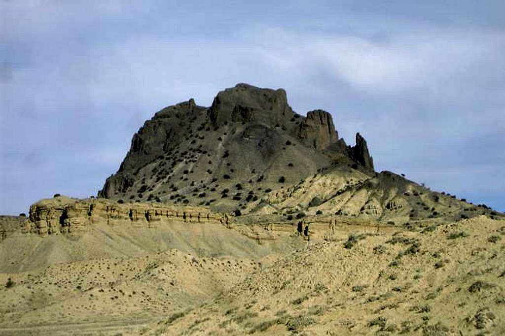 A zoom shot of Cerro de...