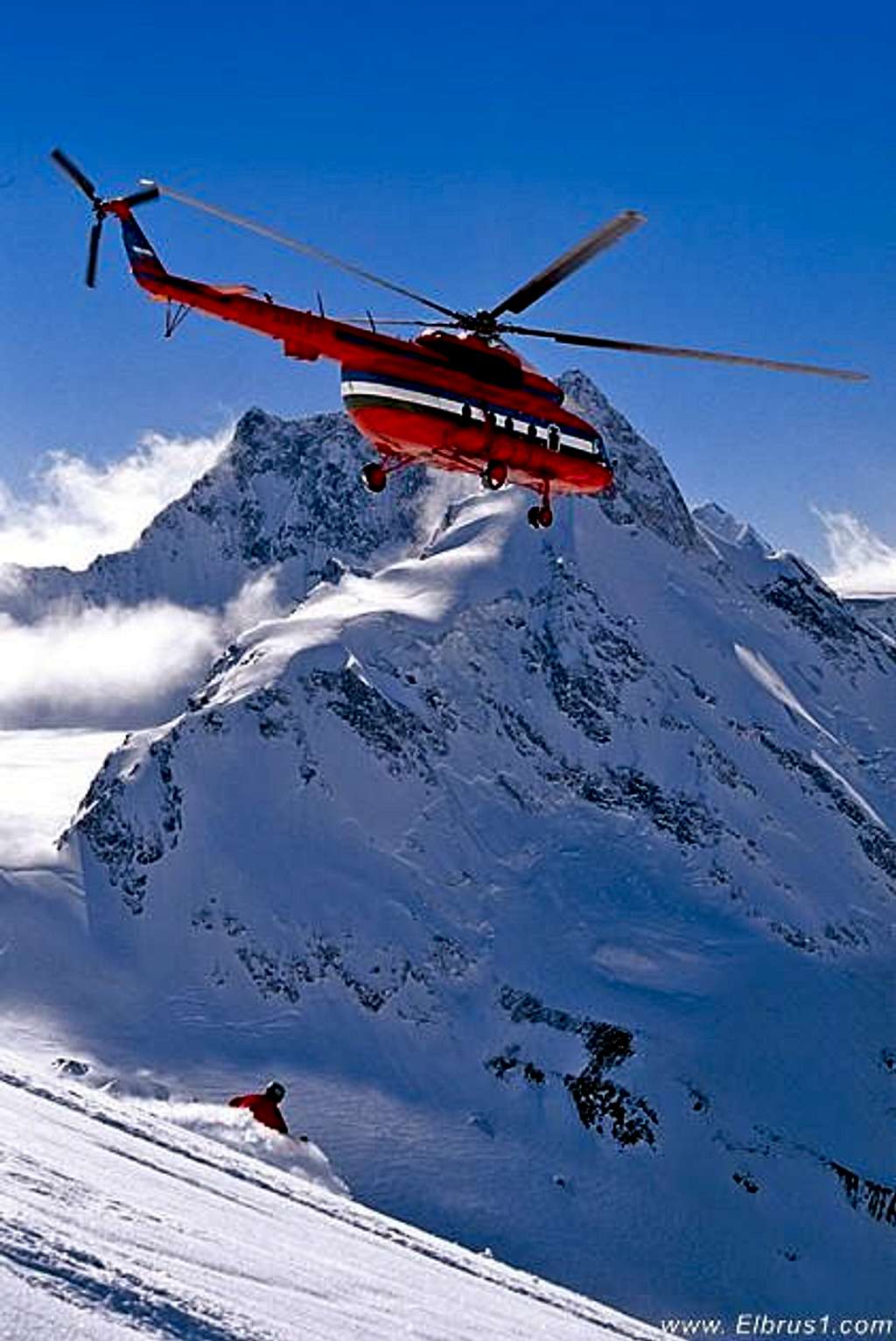 Heli-skiing in Adil-Su valley...