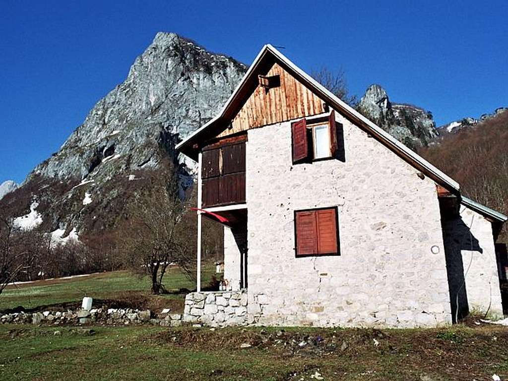  Grbaja Hut (1160 m) and...