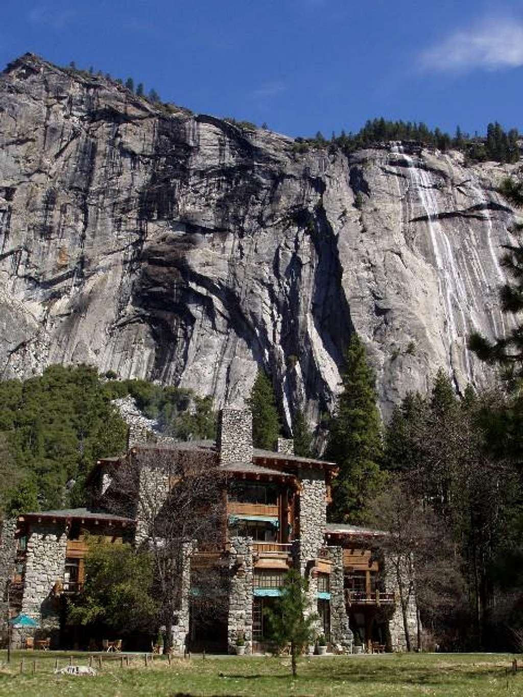 The Awhanee Lodge in Yosemite...