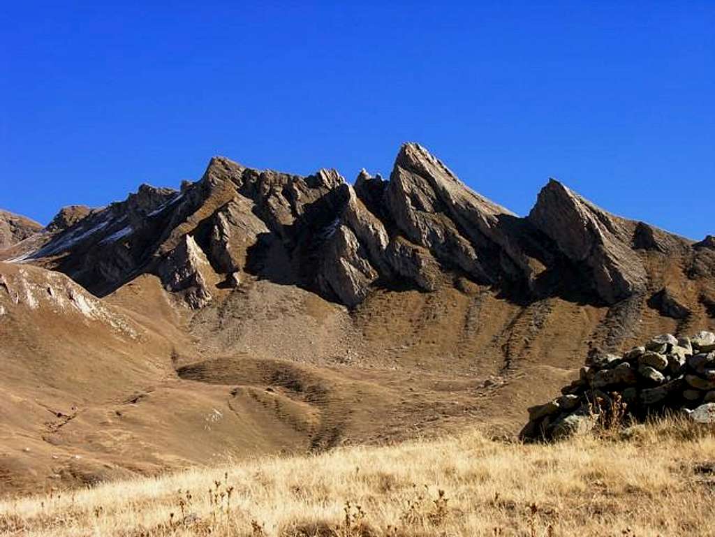 Les aiguilles des Chavannes...