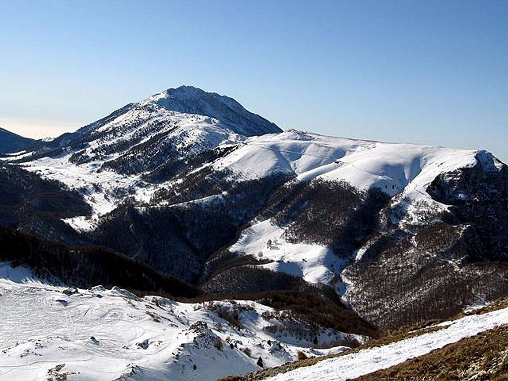 Monte Baldo in winter