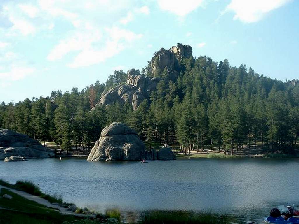 Sylvan Lake in Custer State...