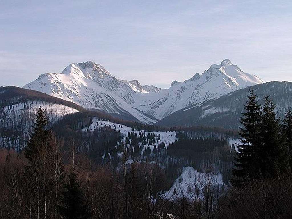  Komovi (2487 m) mountains...