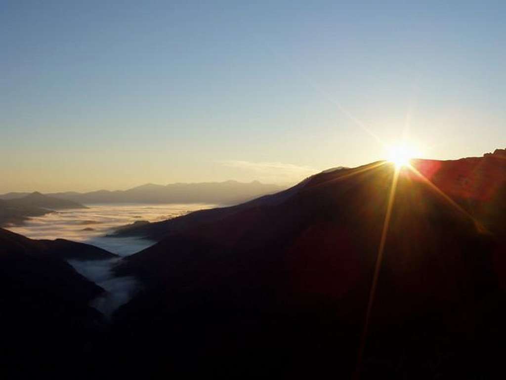 Sunrise from the Col of...