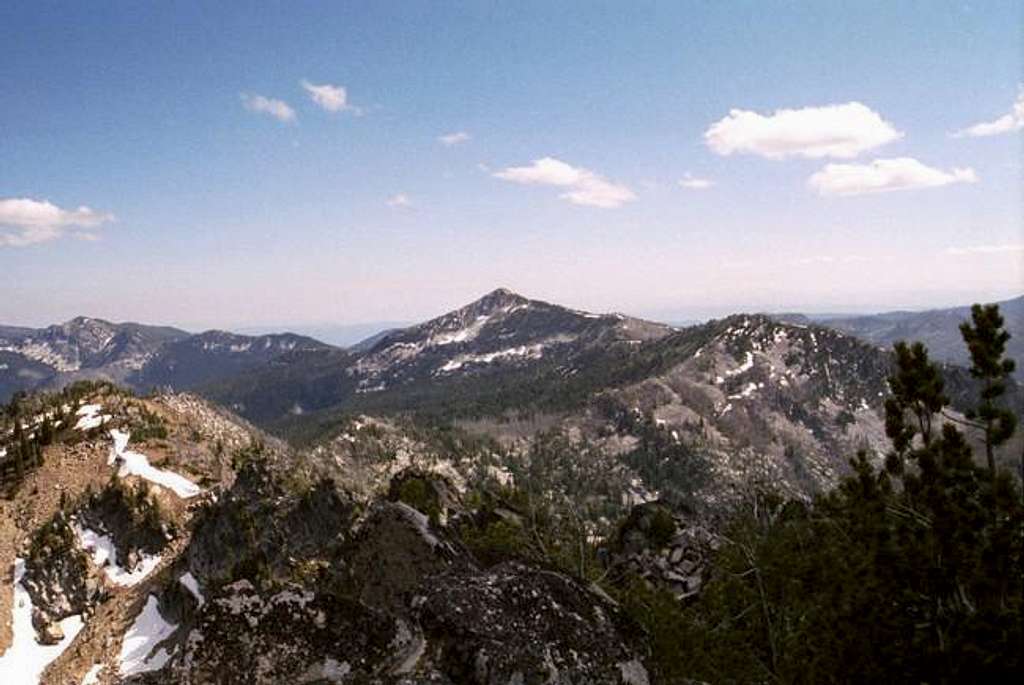 Looking south to Mt. Ruth...