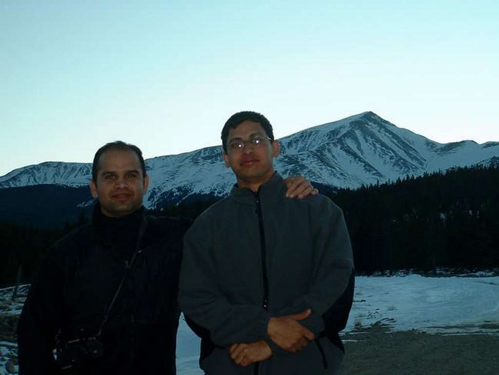 Me and Sameer (on the right),...
