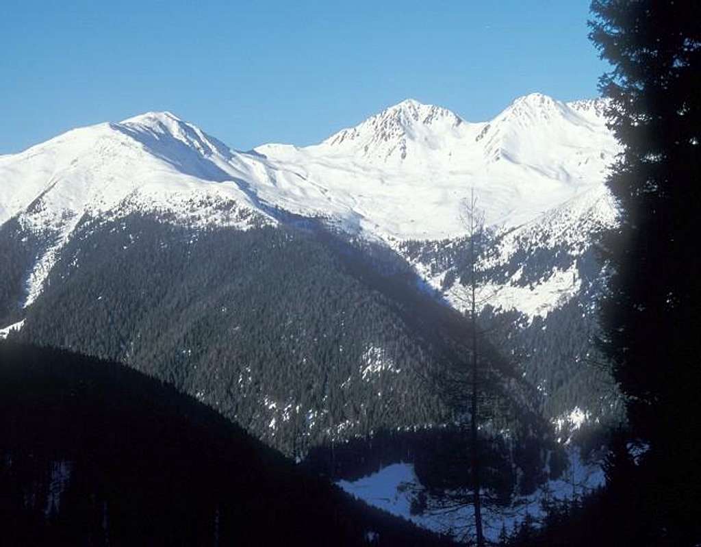 Hoher Mann (middle) seen from...