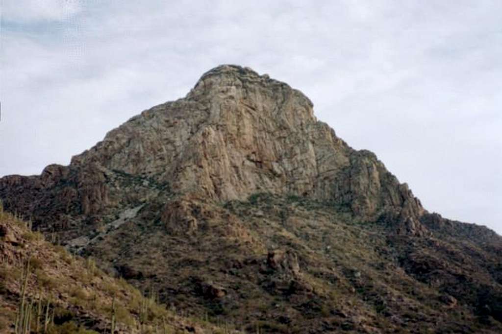 A view of South Newman Peak...