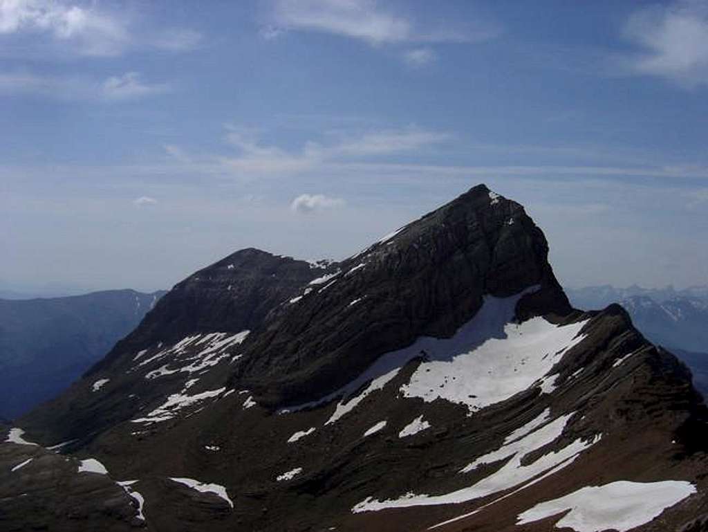 West face of Pala de Ip from...