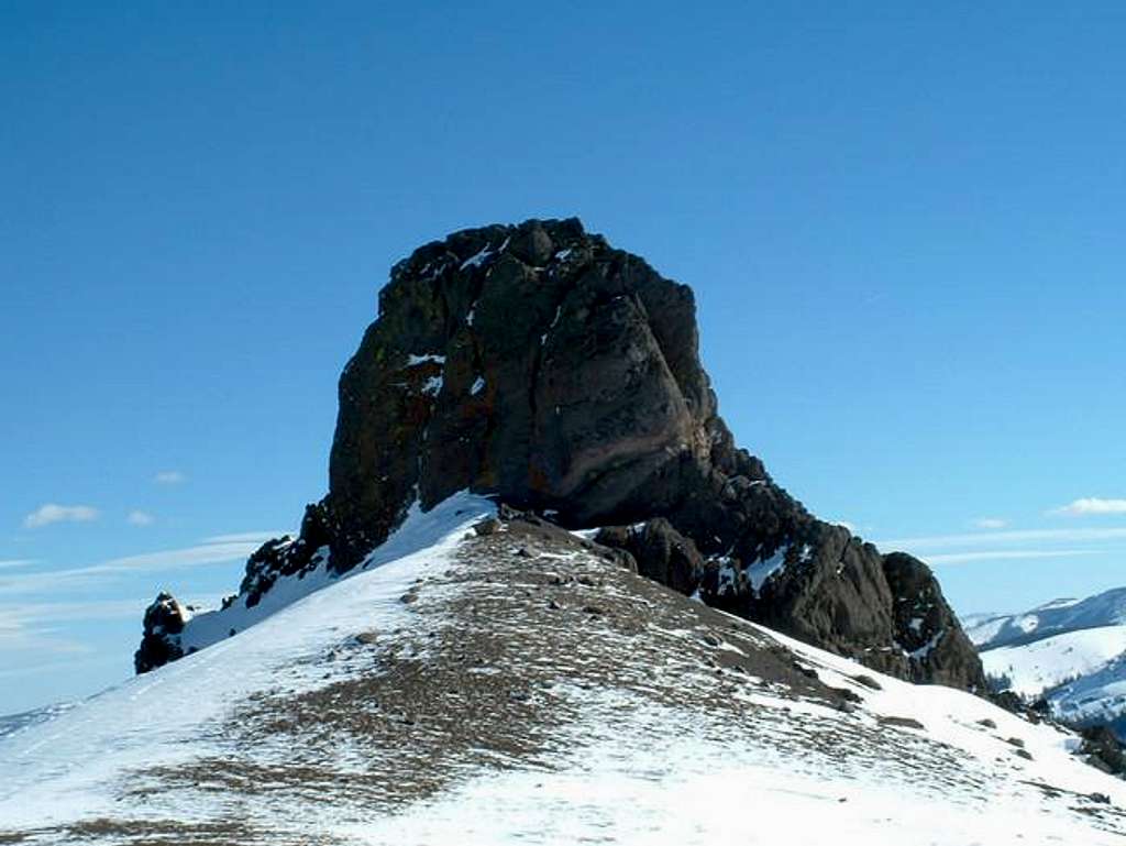 Jeff Davis Peak from the west...