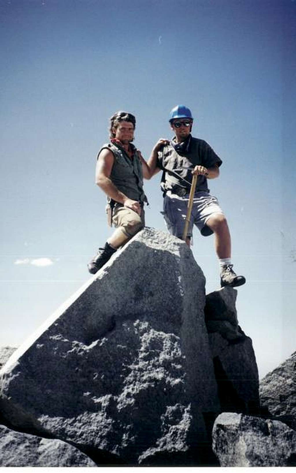 Me and my Amigo on the summit...