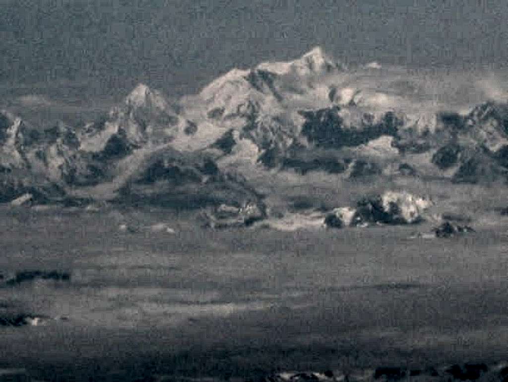 Mt. Logan from the air....