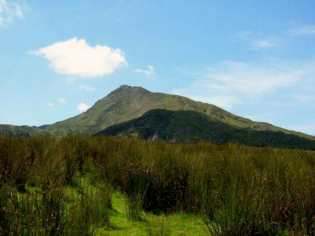 A shapely Moel Siabod up from...