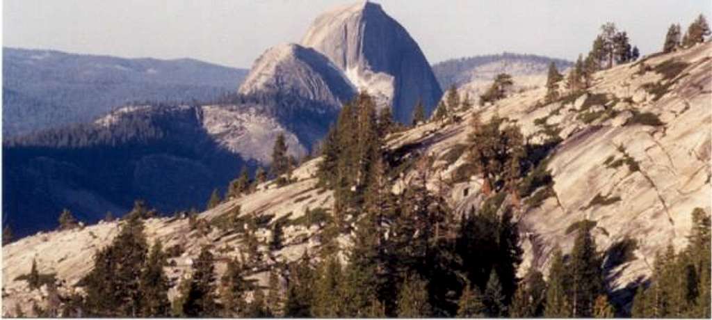 Half Dome from the east side...