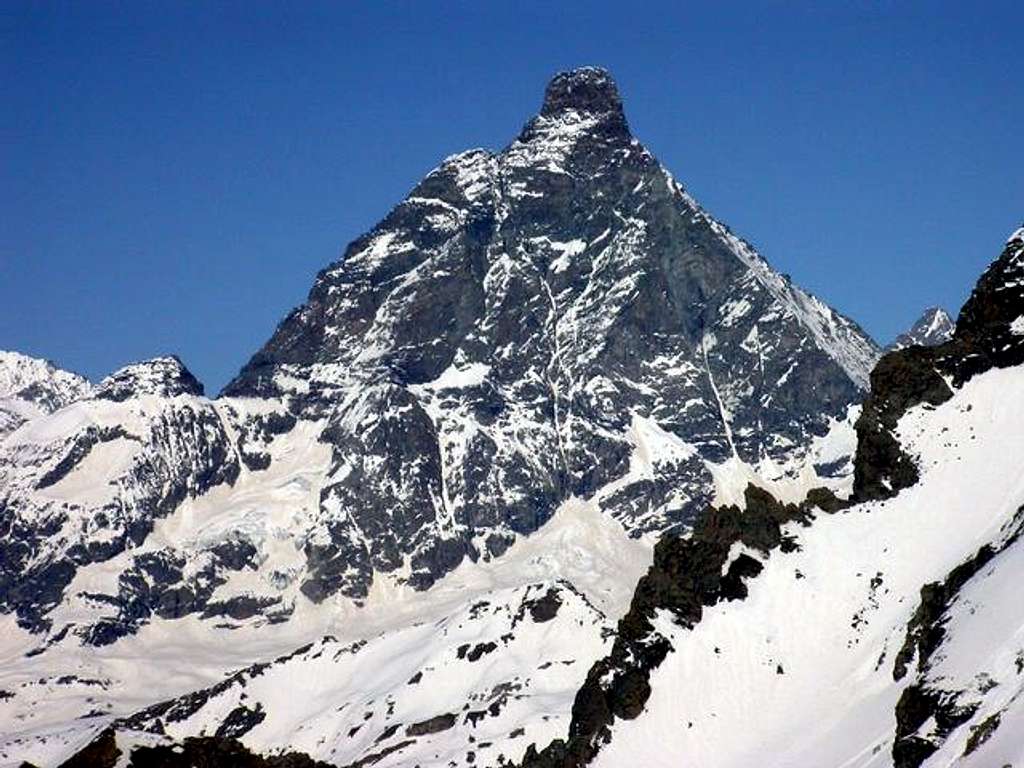 Matterhorn, seen from Trecarè...