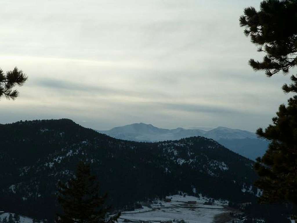 Evans from Mt Falcon, January...