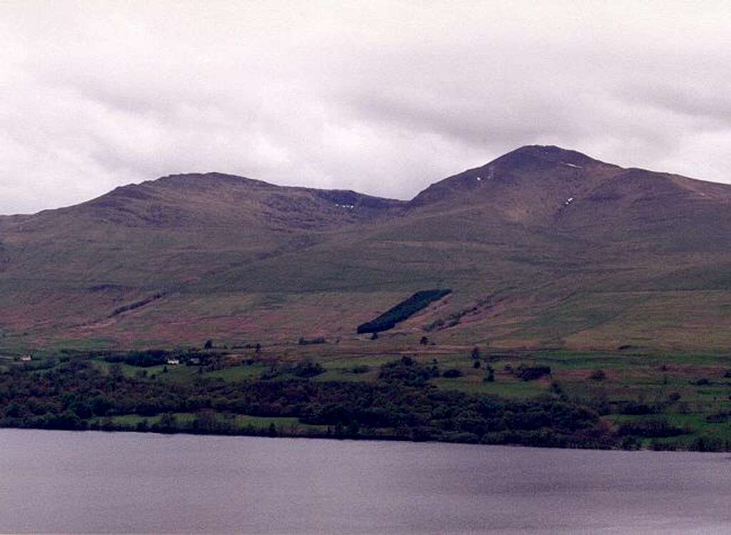 The Ben Lawers Range from the...
