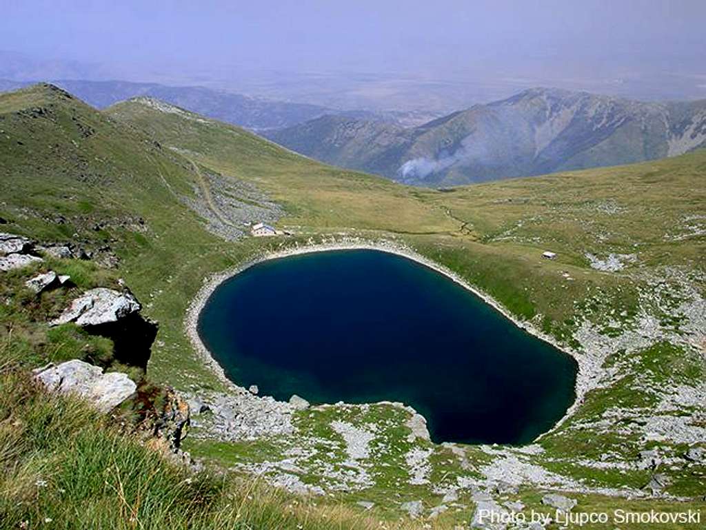 Scene of a glacial lake Big...