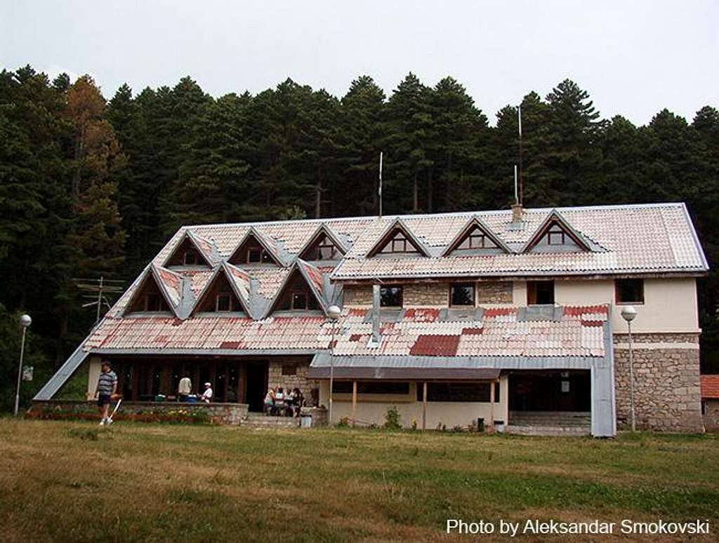 Mountain hut Kopanki at 1600...