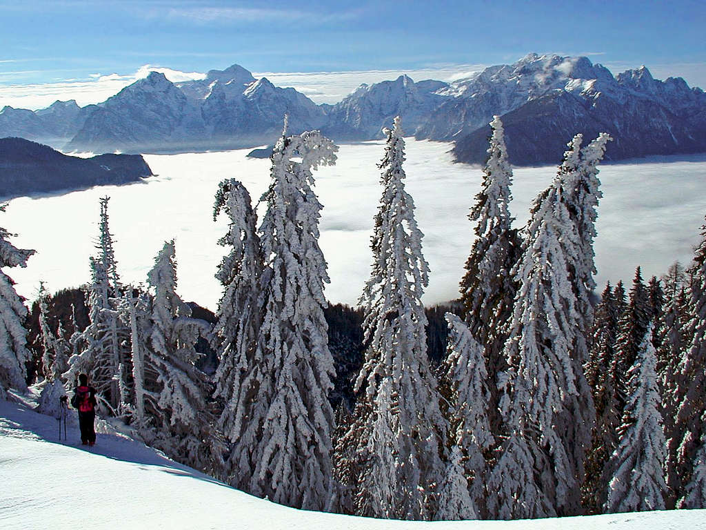 Julian Alps from below Baba