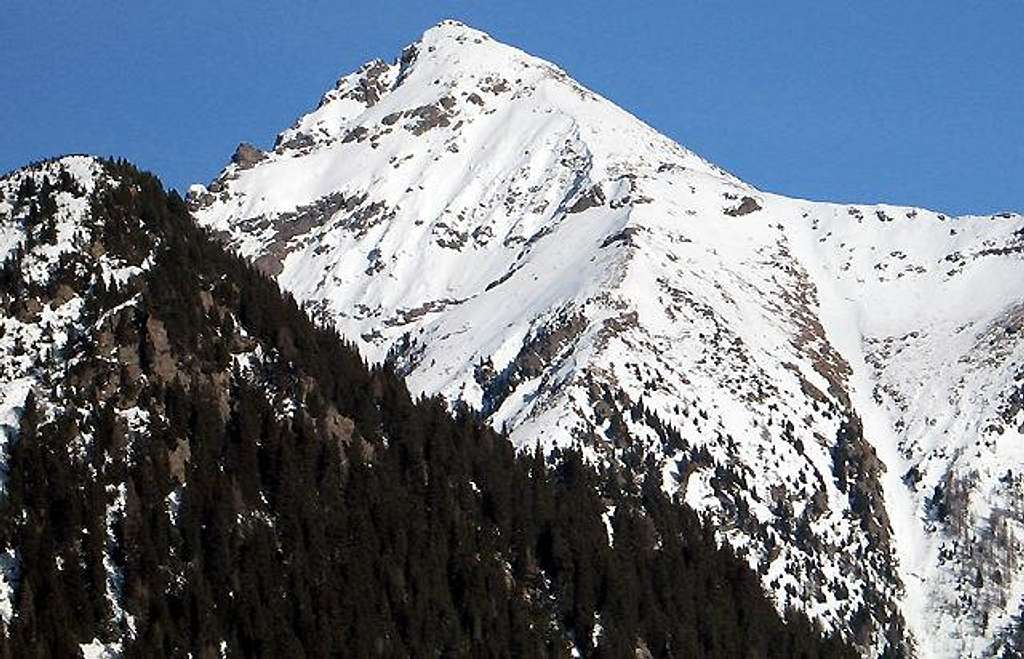 The Mount Ziolera (2478 m.)...