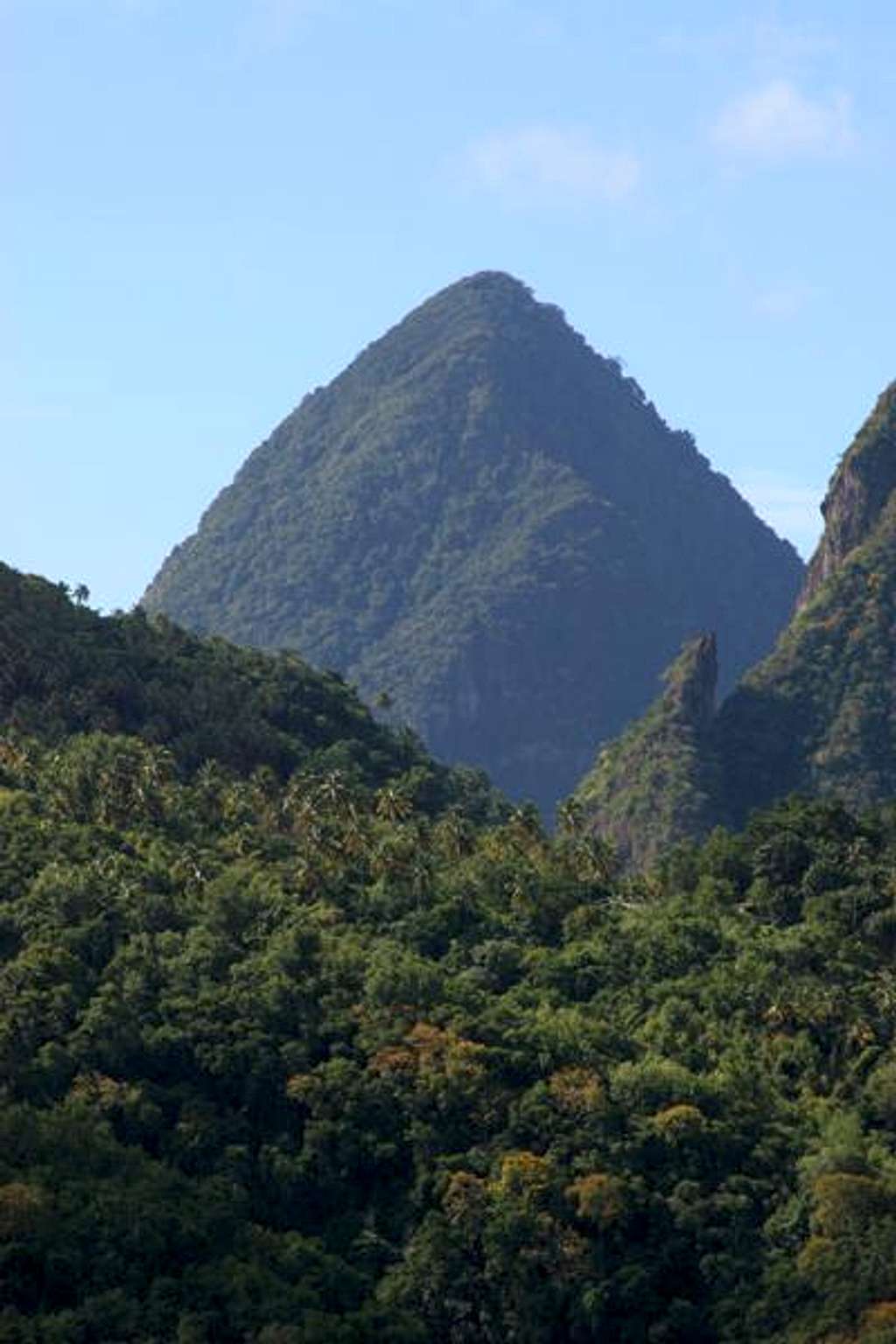 Gros Piton as seen from main...