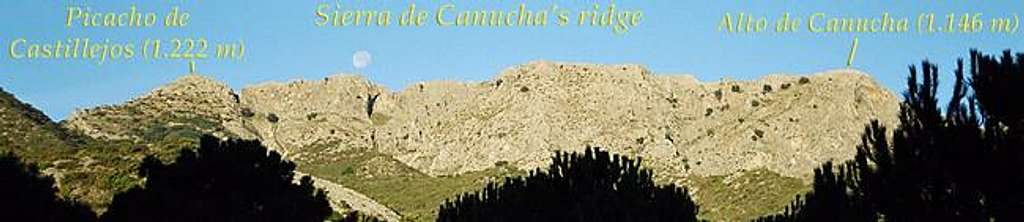 General view of Sierra de...