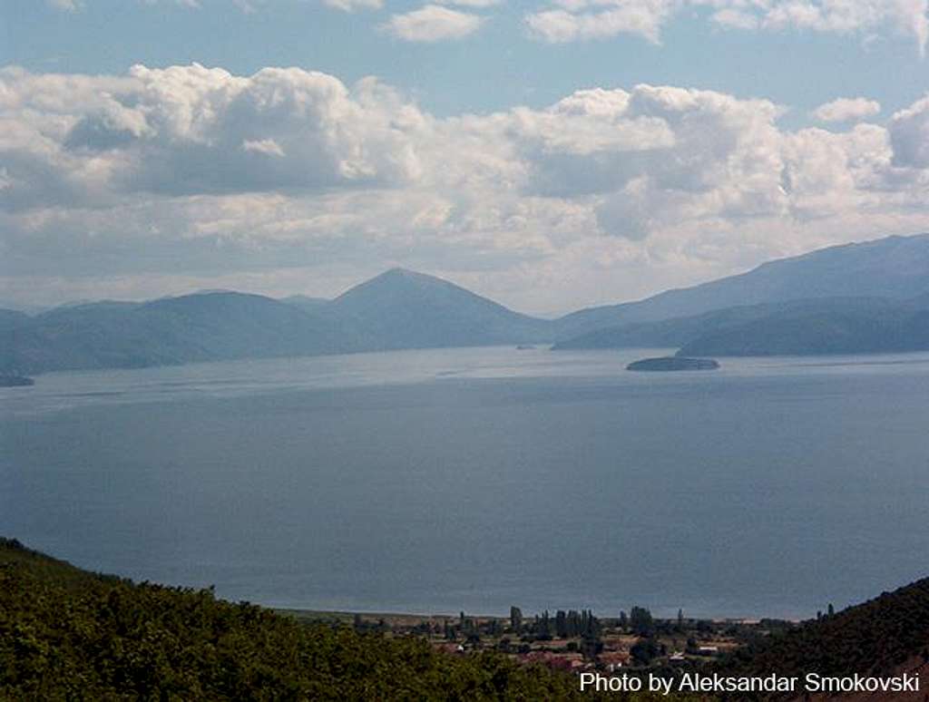 A view of Prespa Lake from...