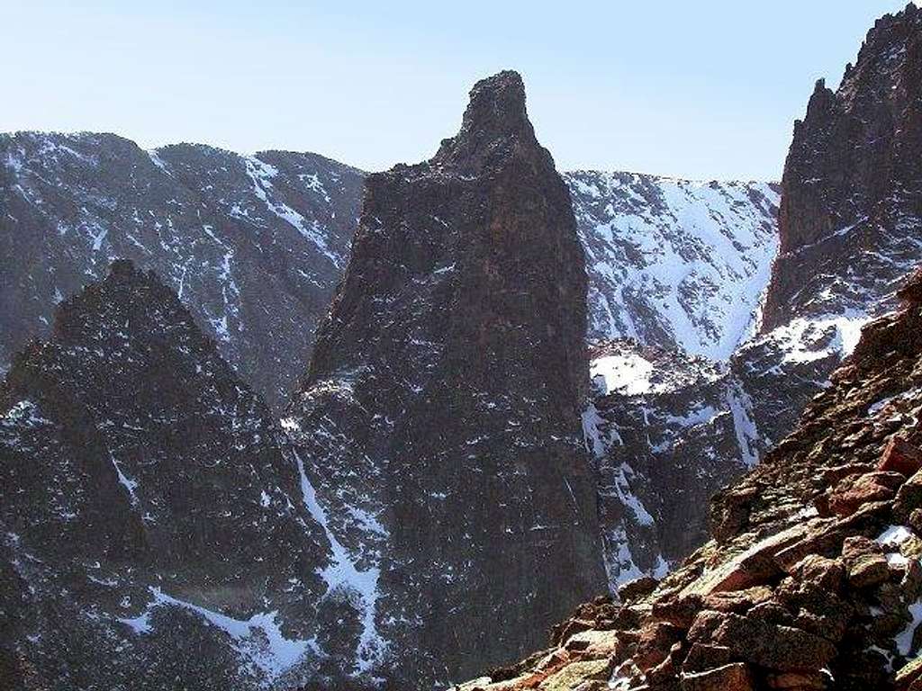 The North Face of Sharkstooth...