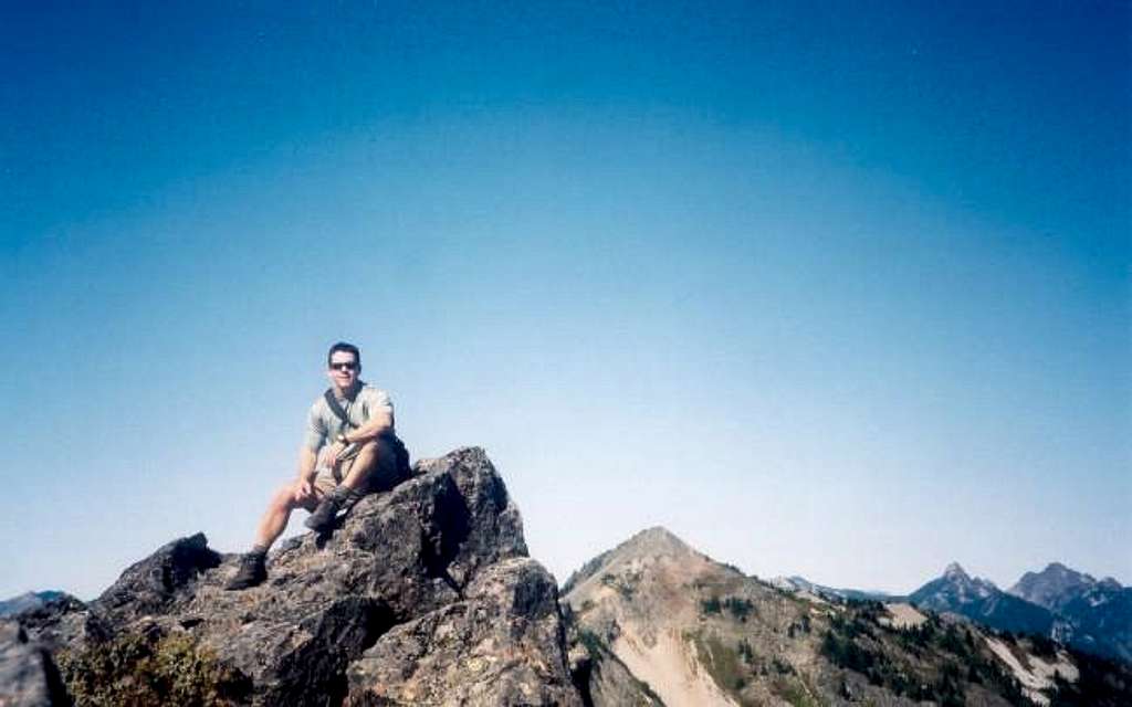 L to R: Tinkham Peak with...