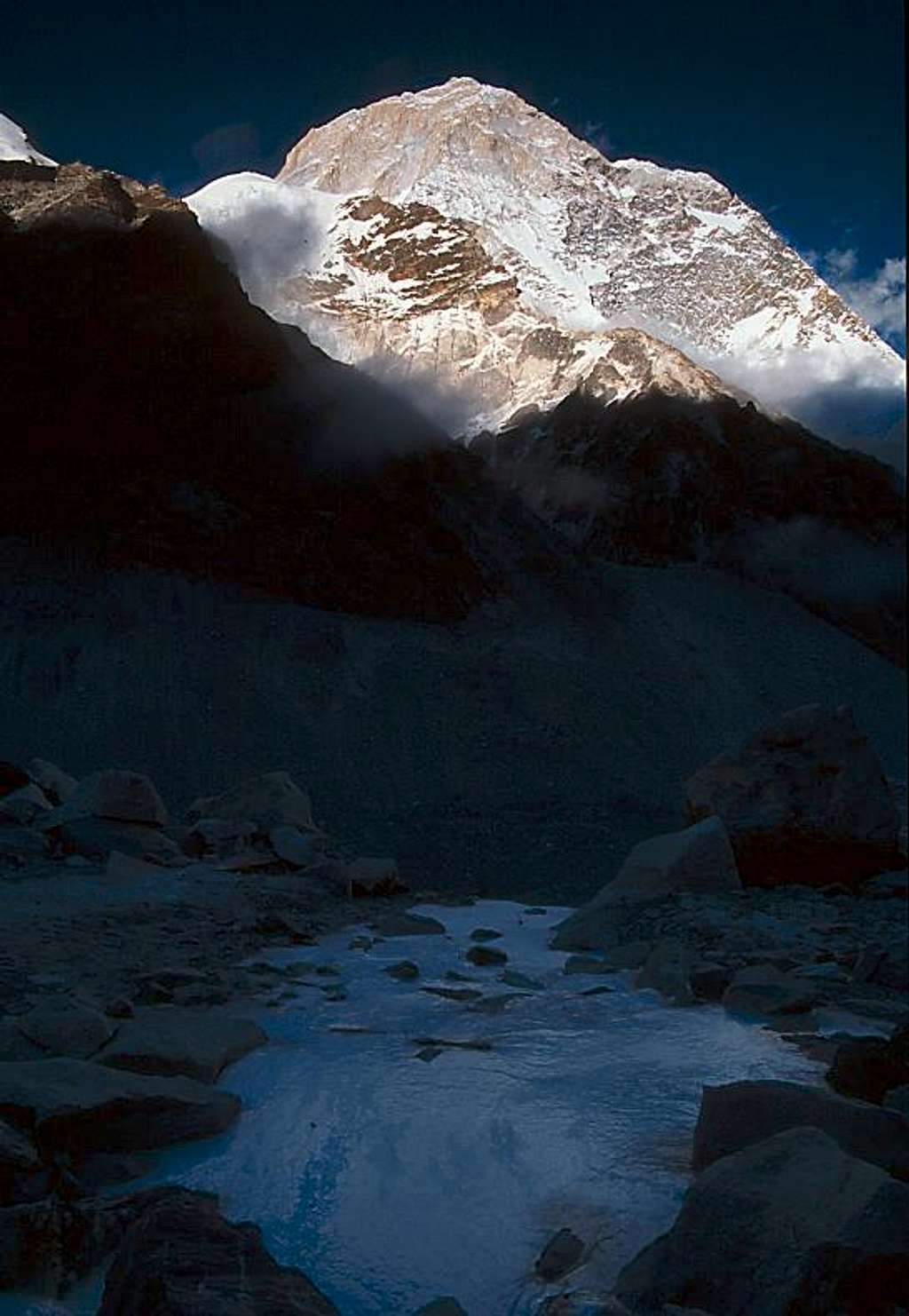Makalu from French Camp