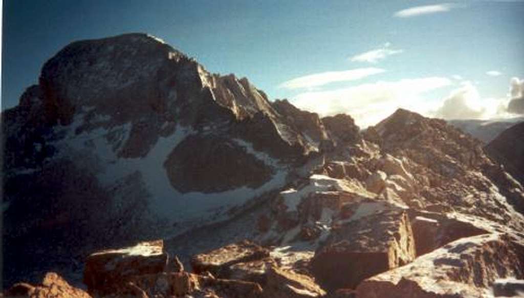 View of Storm Peak's south...