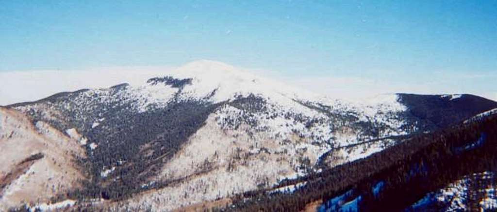 View of Santa Fe Baldy from...