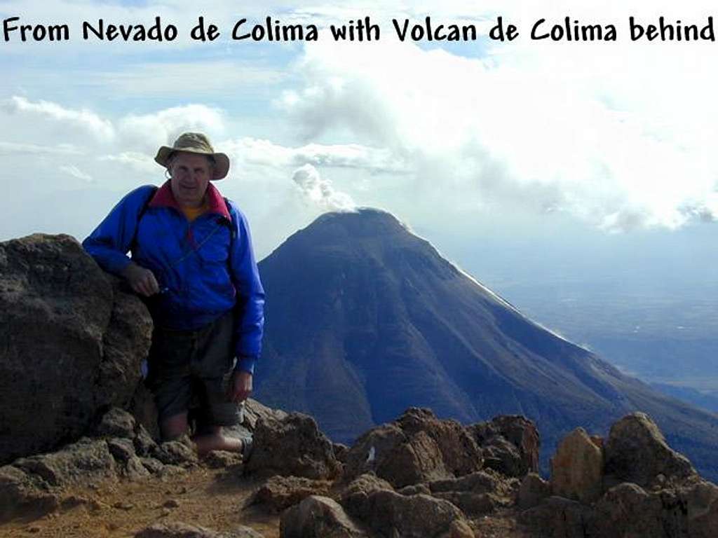  The very active Volcan de...