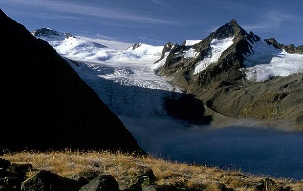 Sulztalferner glacier and Wilde Leck