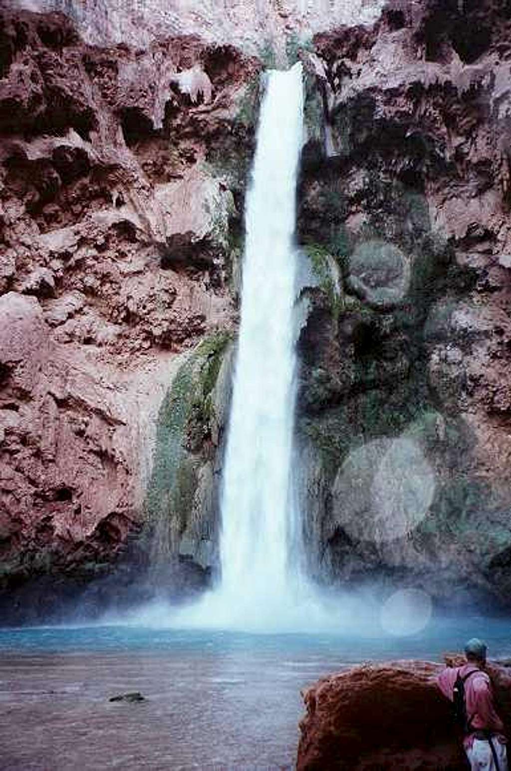 190-foot Mooney Falls,...