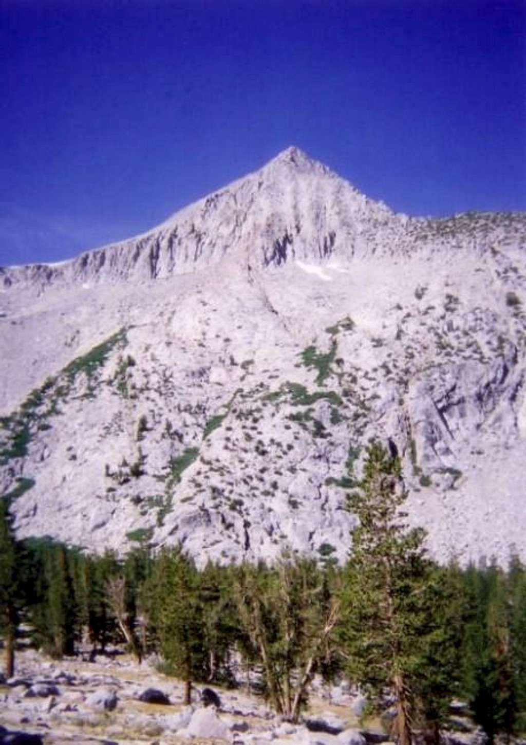 The east face of Arrow Peak