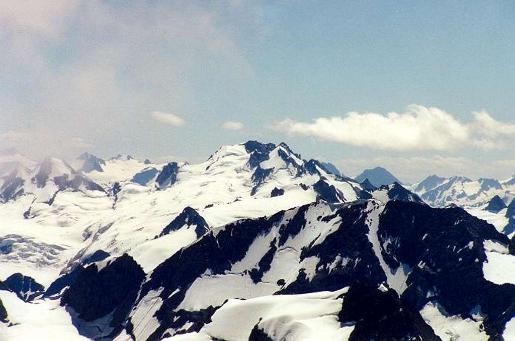 Dome Peak as seen from Sahale...
