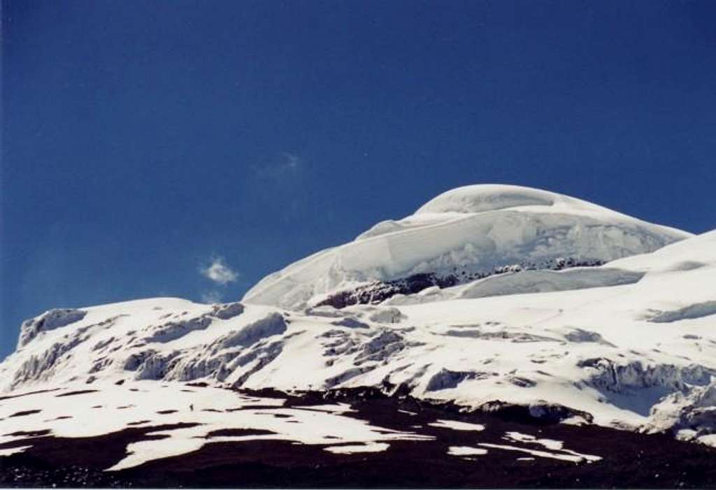 Cotopaxi from the base camp