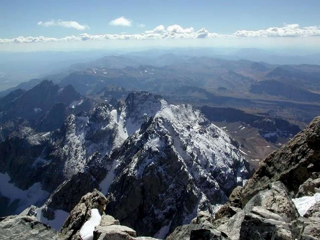 View of Middle Teton from the...