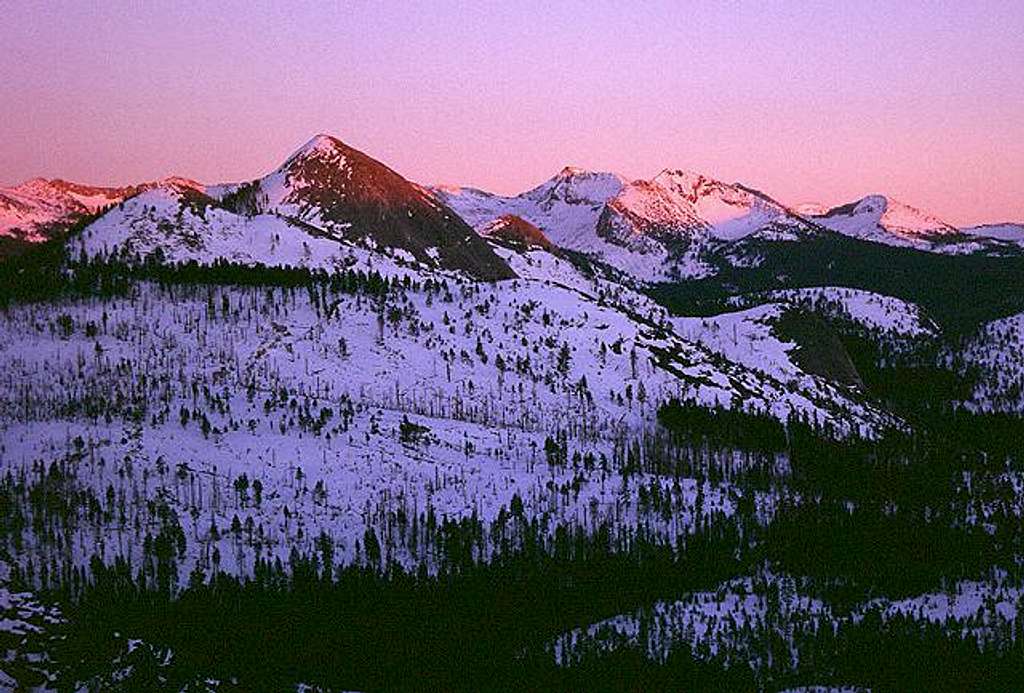 Mt. Starr King at sunset from...