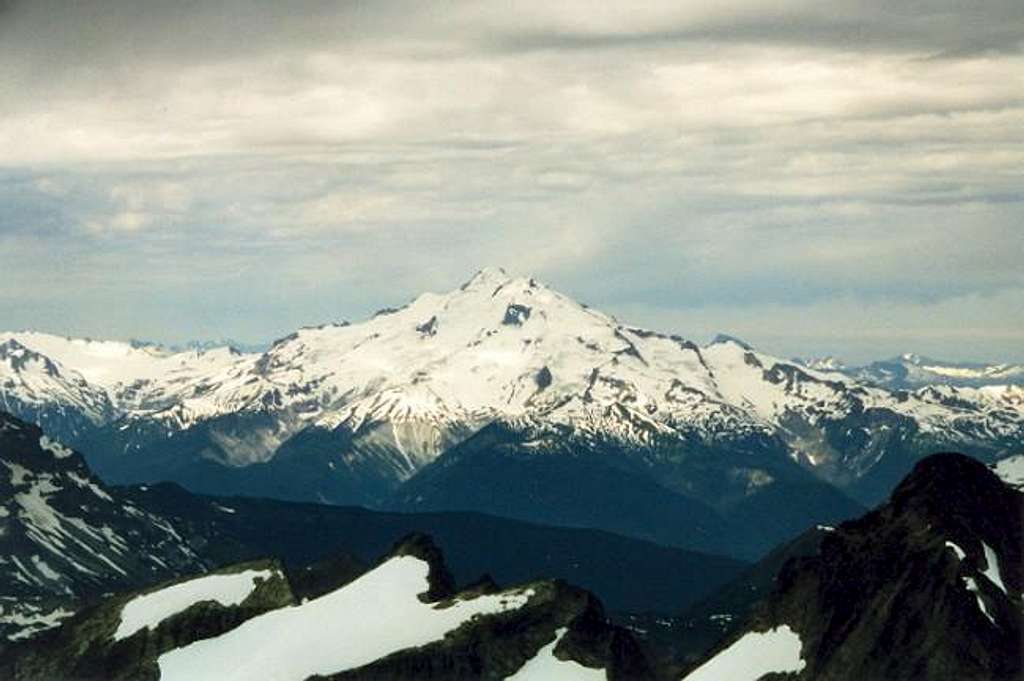 Glacier Peak as seen from the...