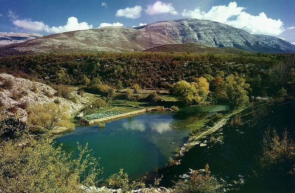 Source of Cetina river after...